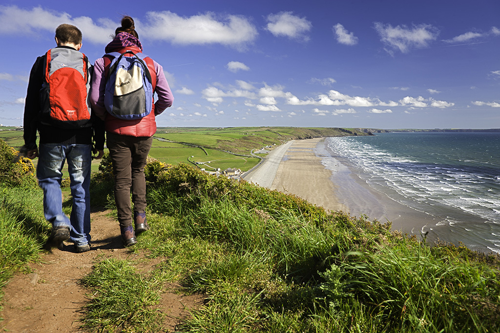 Part of the Wales Coast Path